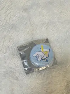 シナモン 缶バッジ タピオカ