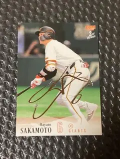 BBM 2026 2nd 坂本勇人 箔サインカード