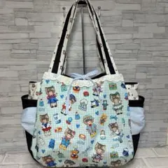 【大容量♪】コヤンイサムチョン×デニム ぷっくりバルーンバッグ ハンドメイド