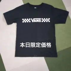 Vans ブラック チェッカーボードTシャツ Lのサムネイル