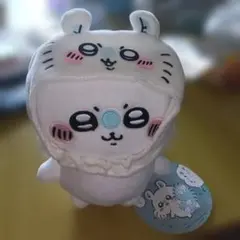 ちいかわ　モモンガ　採取ぬいぐるみ　ねこのかぶりもの