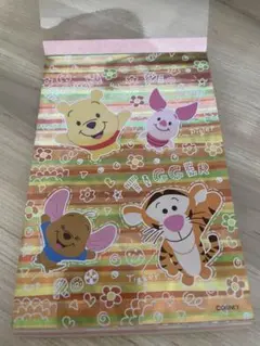 平成レトロ　ディズニー プーさん メモ帳