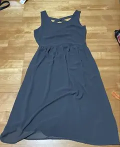 FOREVER 21 グレー ノースリーブ ワンピース M