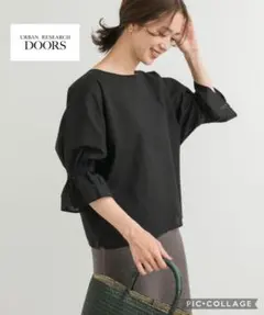 アーバンリサーチ　URBANRESEARCH キャンディースリーブ ブラウス