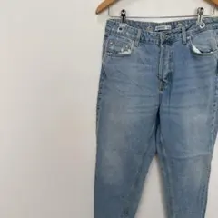 ZARA BASIC Z1975 DENIM ザラ ハトメデザイン デニムパンツ