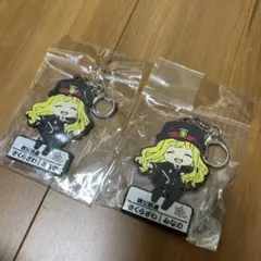 鉄道むすめ 秩父鉄道 さくらざわ みなの ラバーキーホルダー 2個セット