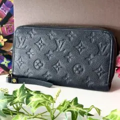✨極美品✨ルイヴィトン アンプラント ジッピーウォレット スクレットロン 黒