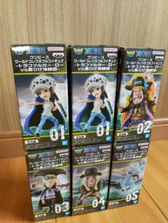 ワンピースワールドコレクタブル　 ローVS黒ひげ海賊団