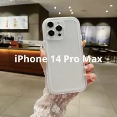 iPhone 14 Pro Max 用 ケース 透明感 かわいい ソフトケース