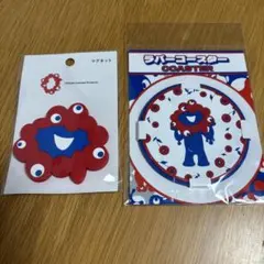 ミャクミャク　ラバーコースター&マグネット　セット