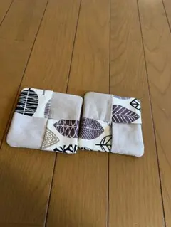 手作りコースター 2つセット