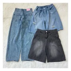 【３着セット】おまとめお得◎デニム　子供用　size150