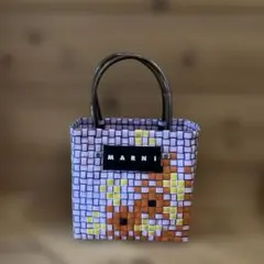 新品未使用品 MARNI マルニ ダイヤモンドバスケット ピンク - メルカリ