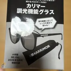 ビーパル　2026年6月特別付録　 KARRIMOA調光機能サングラスのサムネイル