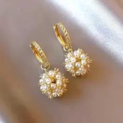 ピアス パール ゴールド ピアス フォーマル ウェディング セレモニー 上品 金