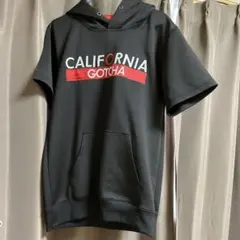 GOTCHA ブラック　Tシャツ　パーカー フード付き