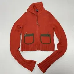 90s リブ編 ドライバーズニット 変形 Tech モード フェアリーグランジ