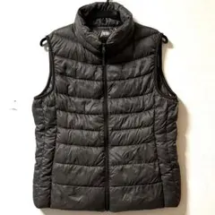 【極美品】UNIQLO ユニクロ　ウルトラライトダウン　ベスト　グレー　L