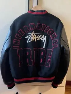 美品　希少　ステューシー　35周年記念 スタジャン Varsity Jacket