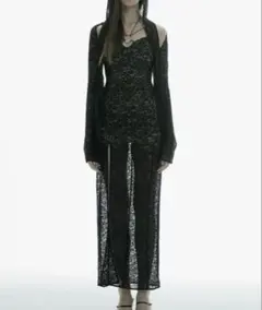 完売THEREDTHREAD/V layered camisole dress - メルカリ