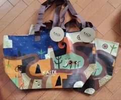 KALDI 大容量エコバッグ 大2枚セット