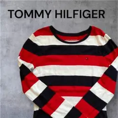 TOMMY HILFIGER トリコロール　長袖Ｔシャツ