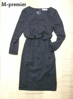 【美品】M-premier BLACK ワンピース