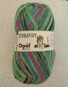 opal 毛糸 COMEDY コメディー 9832 新品 靴下編み 段染