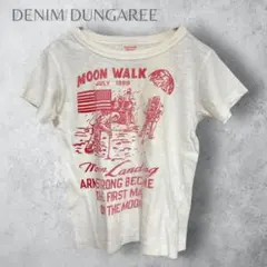 【DENIM DUNGAREE デニムダンガリー】　Tシャツ　ヴィンテージ