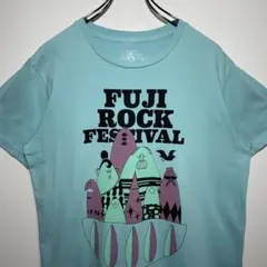 フジロックフェスティバル　Tシャツ　サイズM デカロゴ　音楽祭　フェス　古着のサムネイル