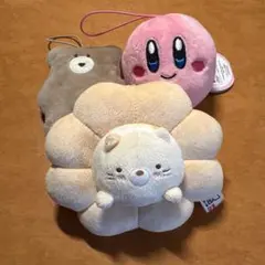 マスコットセット すみっコぐらし（ねこ）/星のカービィ/ほっこりモコモカ