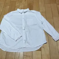 クラウドナイン　M〜L 白コットンシャツのサムネイル