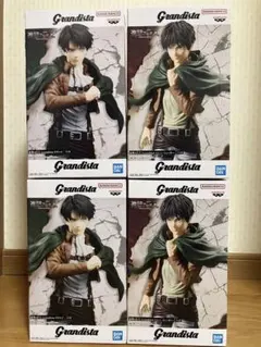 進撃の巨人 Grandista グランディスタ リヴァイ エレン フィギュア
