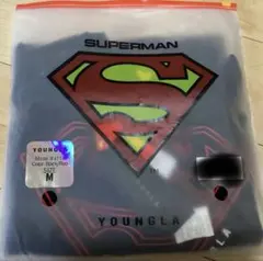 YOUNGLA SUPERMAN ブラック M コンプレッションシャツのサムネイル