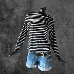 平成ギャル オフショル 長袖 グランジ ダークコア y2K archive