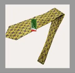 【新品】DOMENICA VALENTINO ネクタイ　イエローのサムネイル