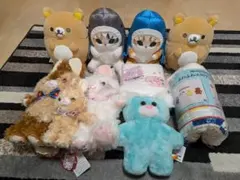 【超メルカリ市特別販売】ぬいぐるみ マスコット まとめ売り10点【新品未使用】