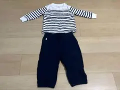 ラルフローレンのベビー服上下セット