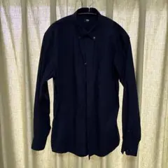 UNIQLO ネイビー 長袖シャツ Sサイズ