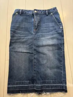 【美品　早い者勝ち】BARNYARDSTORM デニムタイトスカート size0
