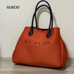 GUSCIO ネオプレーン素材 トートバッグ オレンジのサムネイル