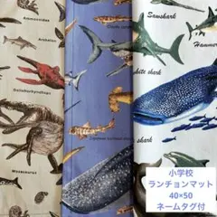 035 海の仲間 3枚組 ランチョンマット 40×50 小学校 入学式 男の子