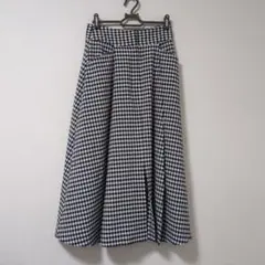 ZARA ザラ ギンガムチェック フレアスカート S
