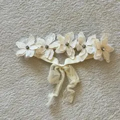 ベビー　ヘアバンド　お花