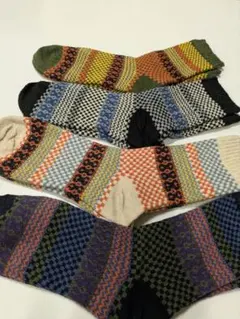 カラフルソックス 4ペアセット