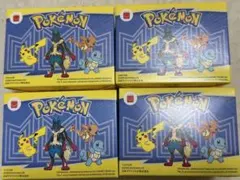 ポケモン　マクドナルド　ハッピーセット　おもちゃ　4種コンプリートセット