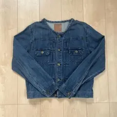ブルー デニムジャケット