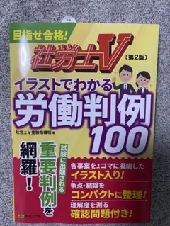 【新品・未開封】社労士・イラストでわかる労働判例100 第2版