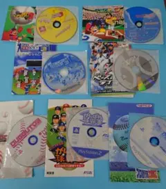 PS PS2 野球のソフト 7枚 セット　ケースなし