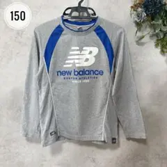 new balance ロングTシャツ 長袖カットソー グレー